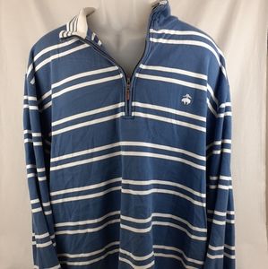 Brooks Brothers 1/4 Zip shirt mens XXL